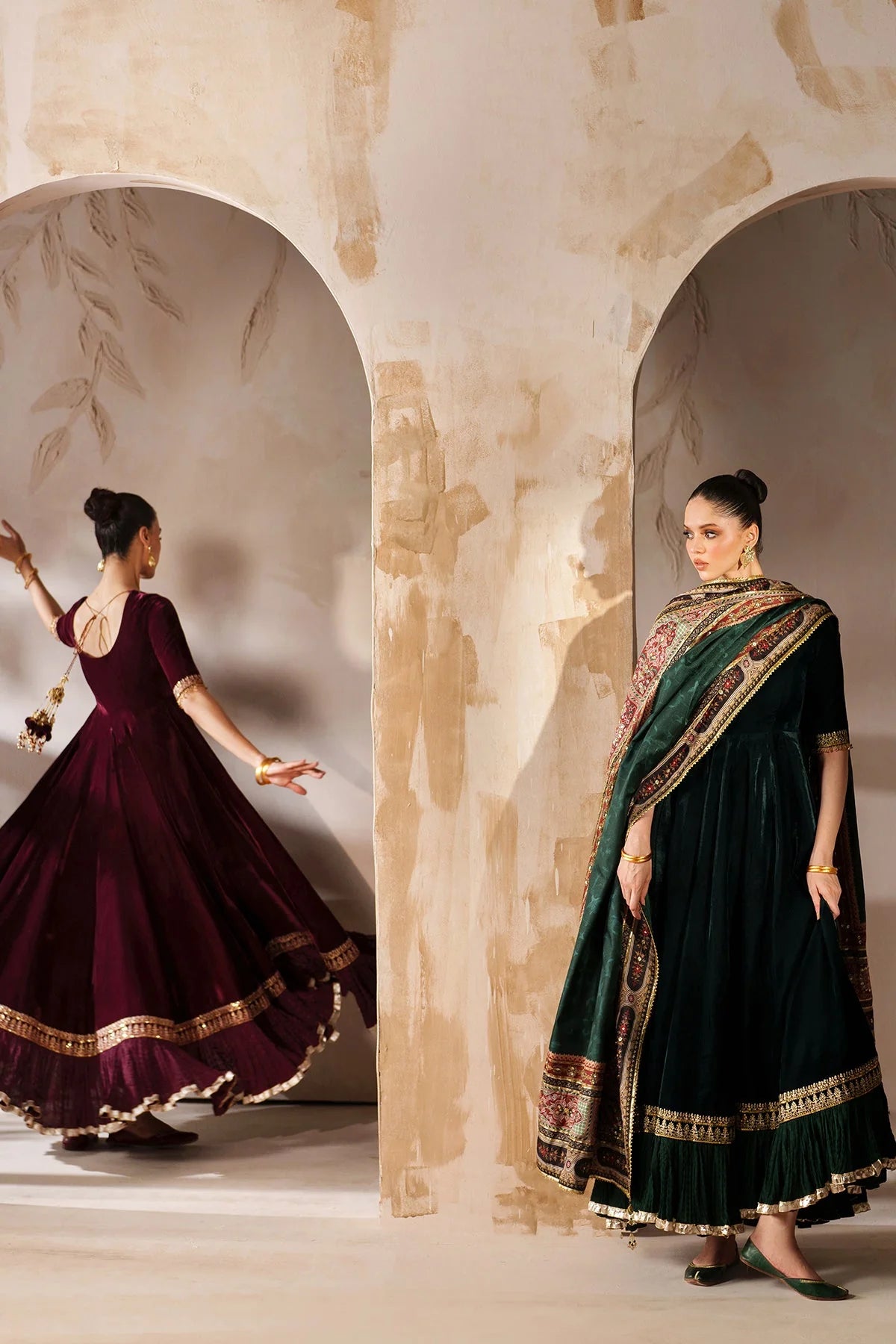 Pakistani Velvet Suits Collection