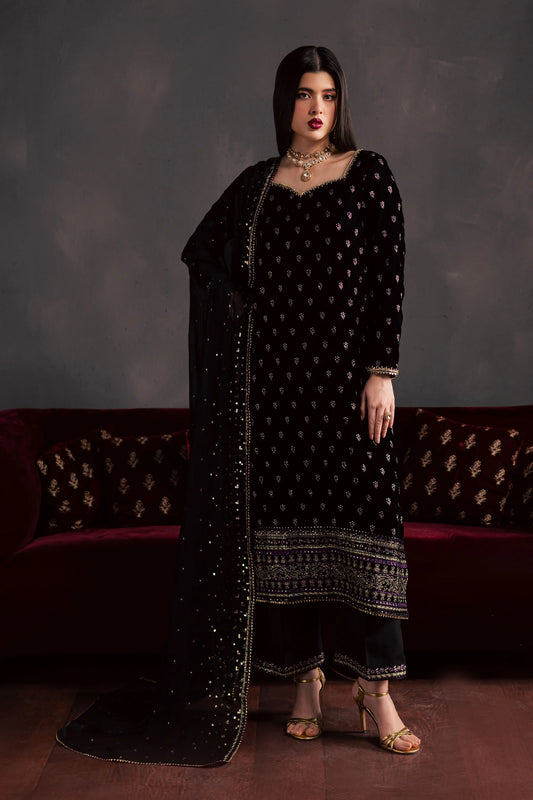 Dark Haze 3Pc - Velvet Luxe Pret (Pre-Order)