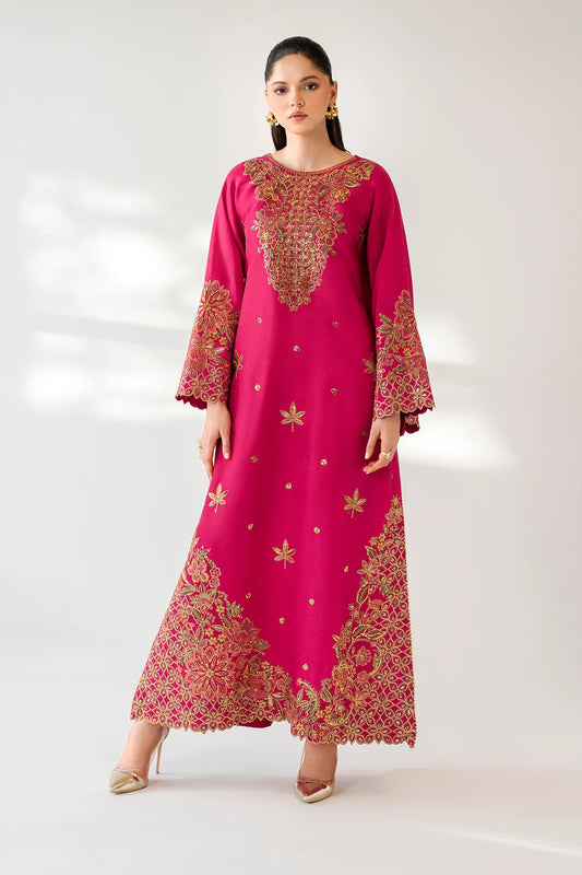 EMBROIDERED RAW SILK PR-1165 (PRE-ORDER)