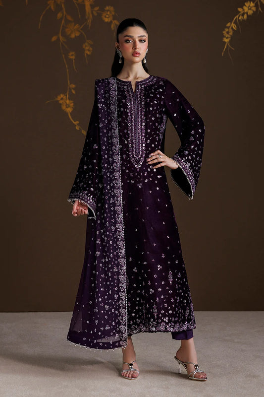 EMBROIDERED VELVET SF-4546(Pre-Order)