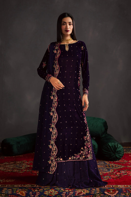 Jahanara 3Pc - Velvet Luxe Pret (Pre-Order)