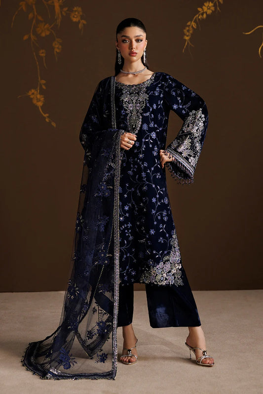 EMBROIDERED VELVET SF-4555(Pre-Order)