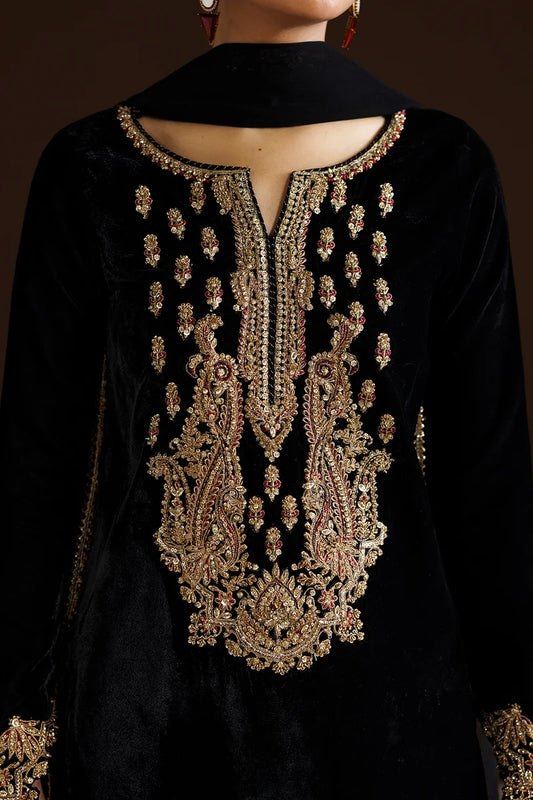 EMBROIDERED VELVET PR-1408(Pre-Order)