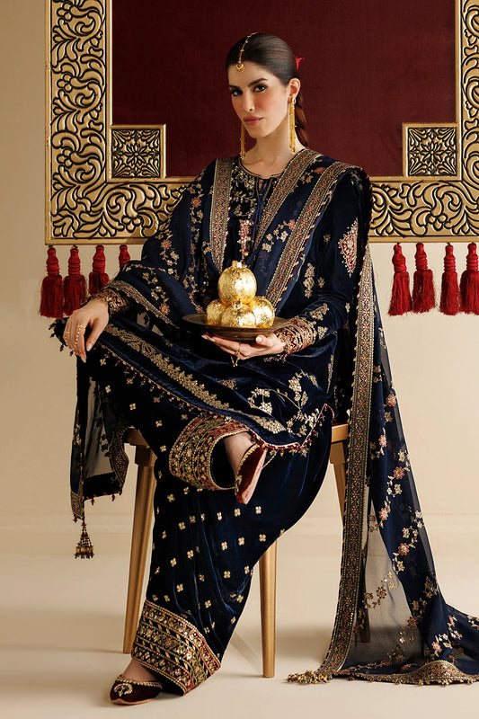 Embroidered Velvet Formal CVF26-D11(Pre-Order)