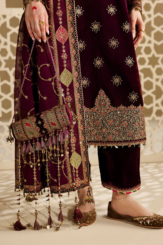 Embroidered Velvet Formal CVF26-D08(Pre-Order)