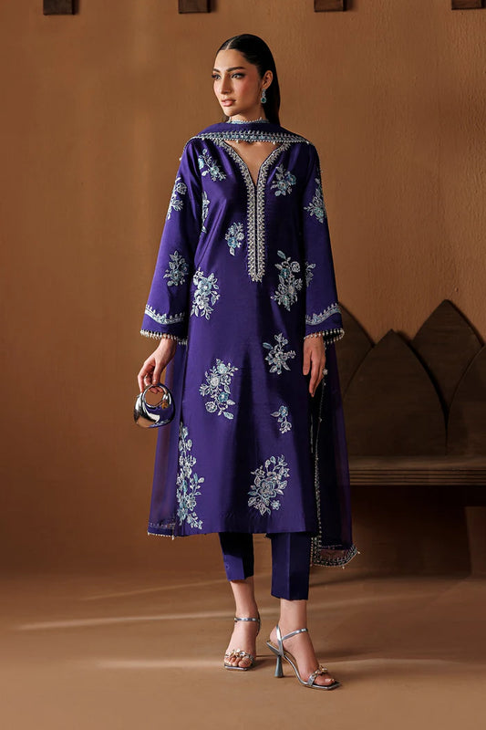 EMBROIDERED SHEESHA SILK PR-1284 (PRE-ORDER)