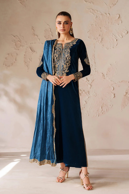 EMBROIDERED VELVET PR-1206 (PRE-ORDER)