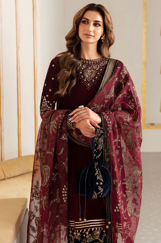 Embroidered Velvet Formal VF-2018 (Pre-Order)