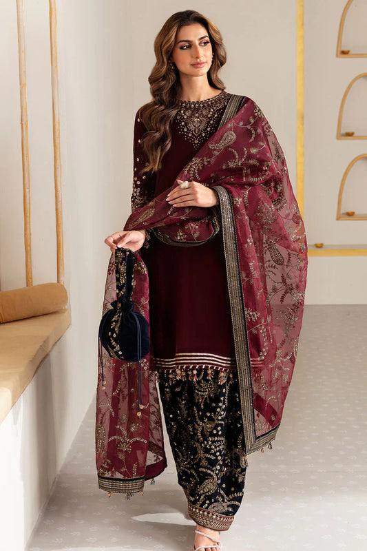 Embroidered Velvet Formal VF-2018 (Pre-Order)