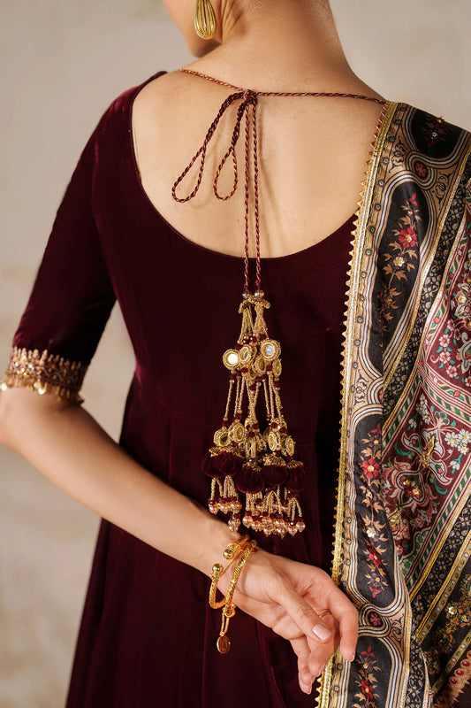 EMBROIDERED VELVET PR-1207 (PRE-ORDER)