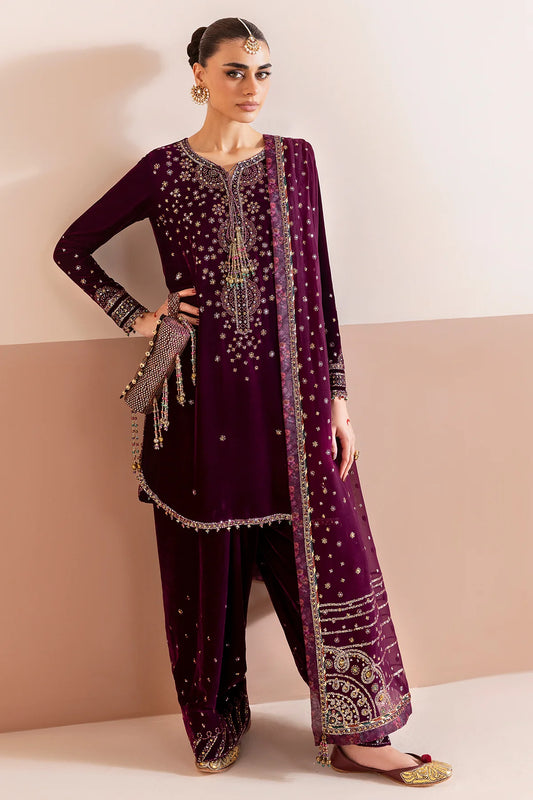 Embroidered Velvet Formal CVF D-05 (PRE-ORDER)