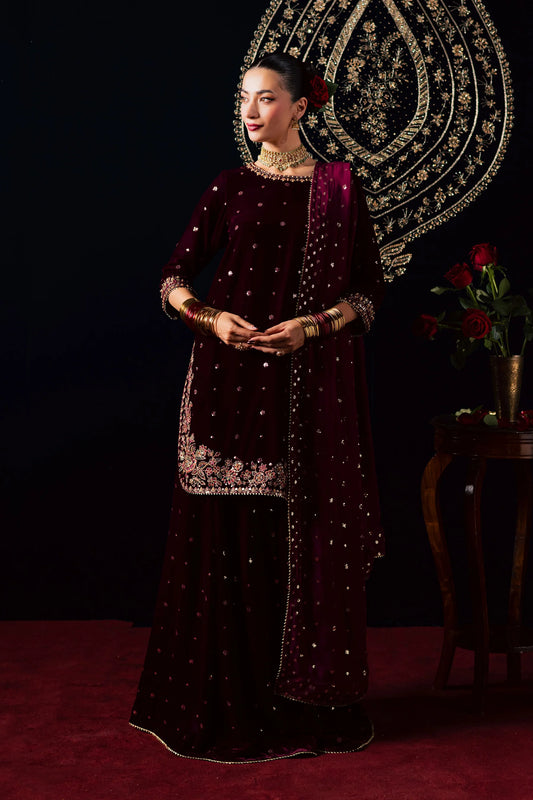 Nayaab 3Pc - Velvet Luxe Pret (Pre-Order)