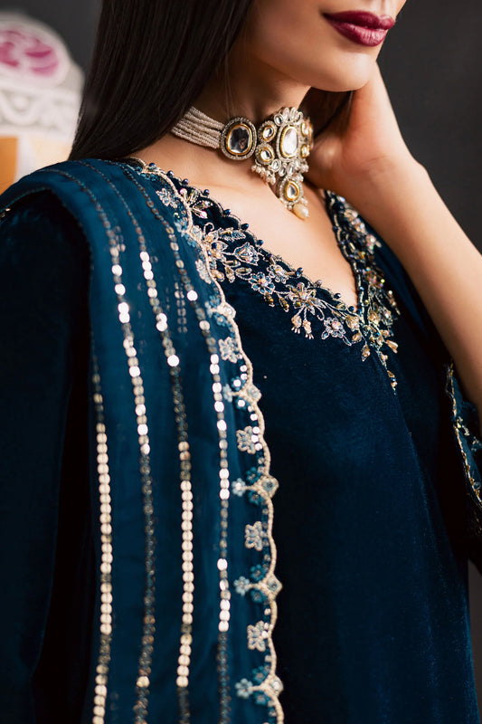 Taana Bana 3Pc - Velvet Luxe Pret (Pre-Order)