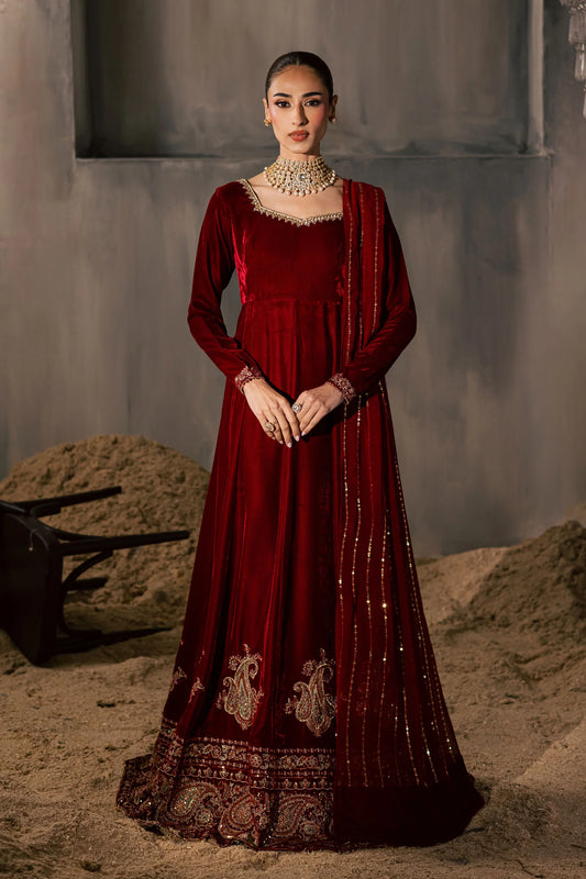 Carnation 3Pc - Velvet Luxe Pret (Pre-Order)