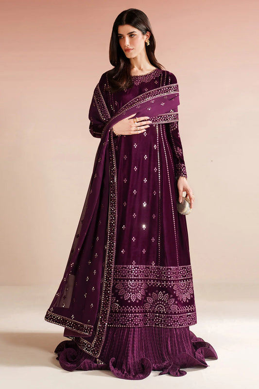 Embroidered Velvet Formal VVF25-D01(Pre-order)