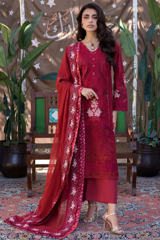 5928-IRISE EMBROIDERED LAWN UNSTITCHED (PRE-ORDER)