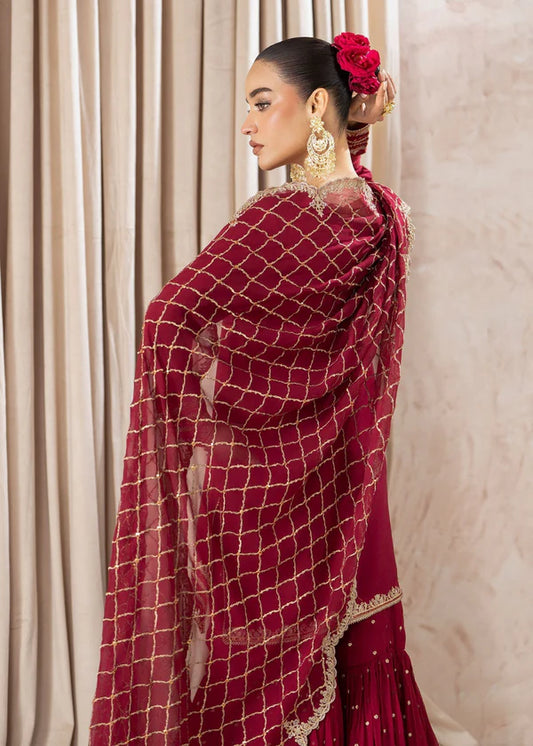 Shehrbano (Fuchsia Red) - Rang-e-Haya (Pre-Order)