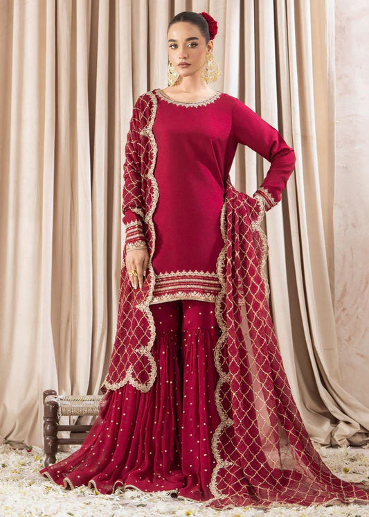 Shehrbano (Fuchsia Red) - Rang-e-Haya (Pre-Order)