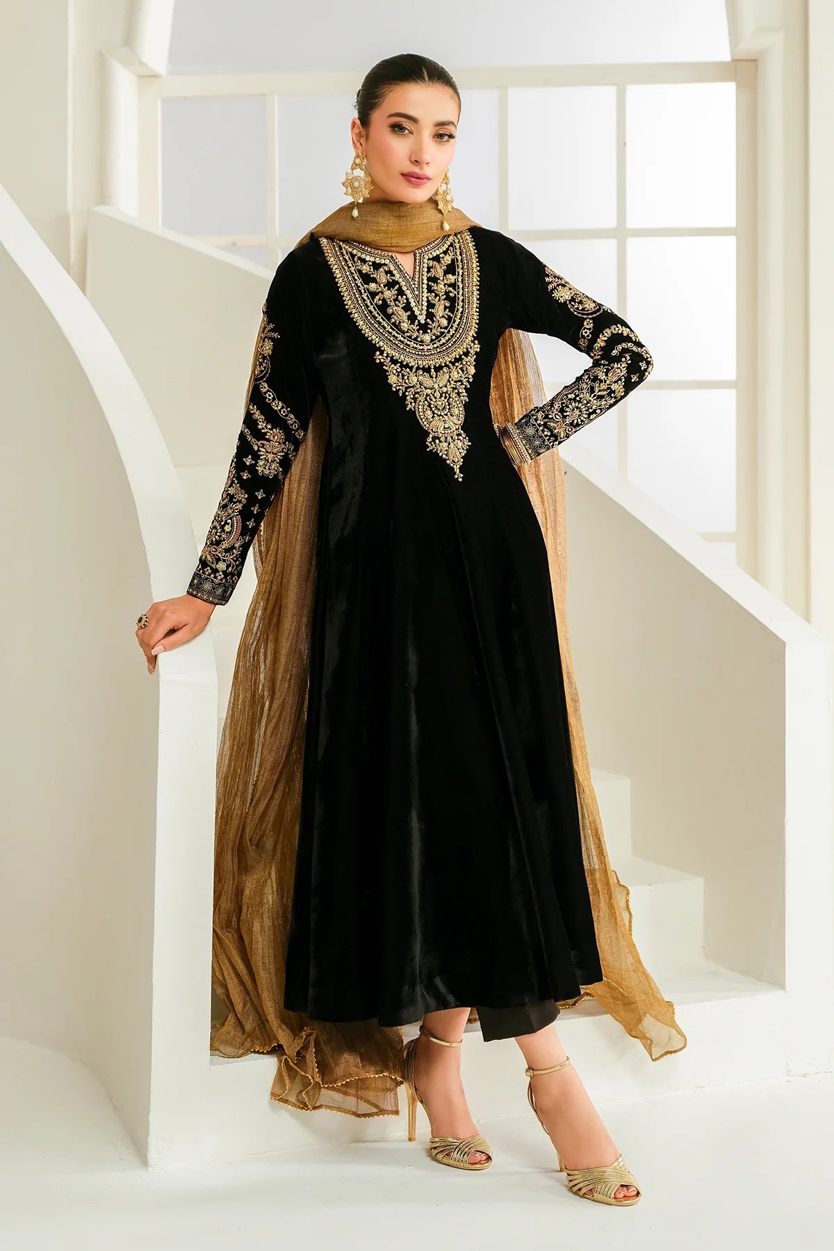 Pakistani Velvet Suits Collection