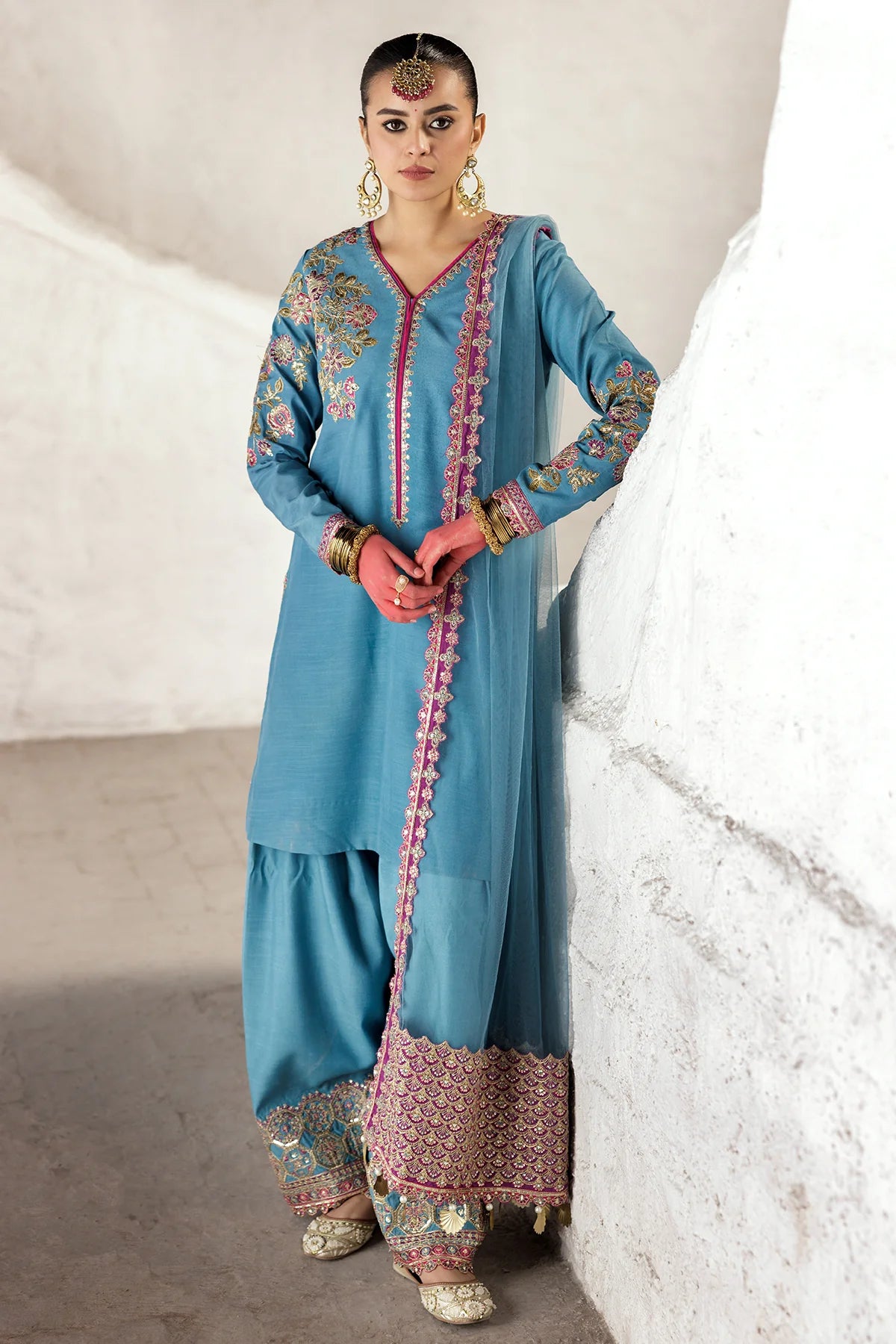Pakistani Raw Silk Suits Collection