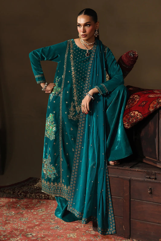 3-PC Unstitched Premium Velvet CVT5-07 (PRE-ORDER)