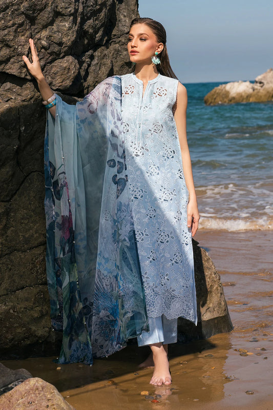 EMBROIDERED PRINTED LAWN SF-4109 (PRE-ORDER)