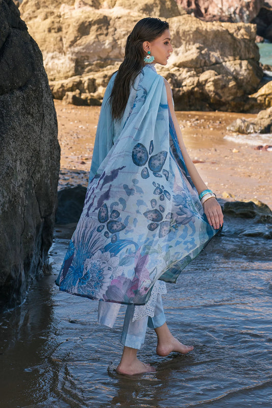 EMBROIDERED PRINTED LAWN SF-4109 (PRE-ORDER)