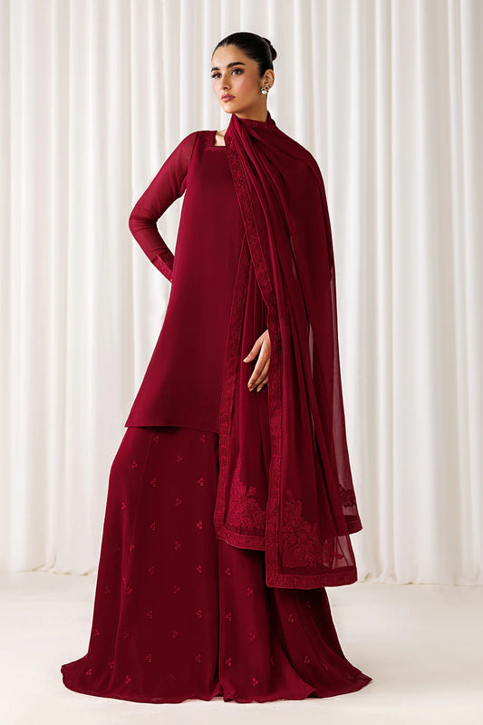 PLAIN CHIFFON DUPATTA-107 (PRE-ORDER)