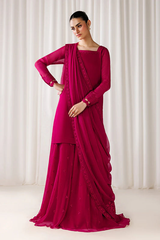 PLAIN CHIFFON DUPATTA-109 (PRE-ORDER)