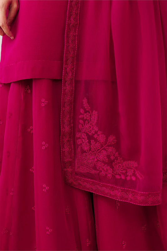 PLAIN CHIFFON DUPATTA-109 (PRE-ORDER)