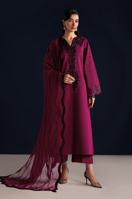 EMBROIDERED RAW SILK PR-1321 (Pre-Order)