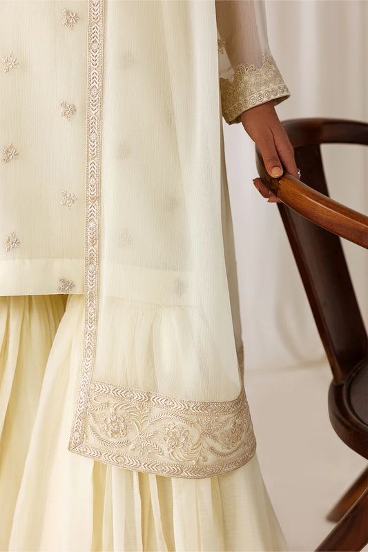 PLAIN CHIFFON DUPATTA-111 (PRE-ORDER)