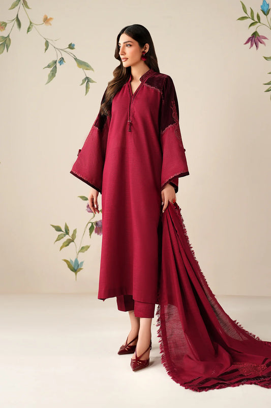 EMBROIDERED KHADDAR PR-1196 (Pre-Order)