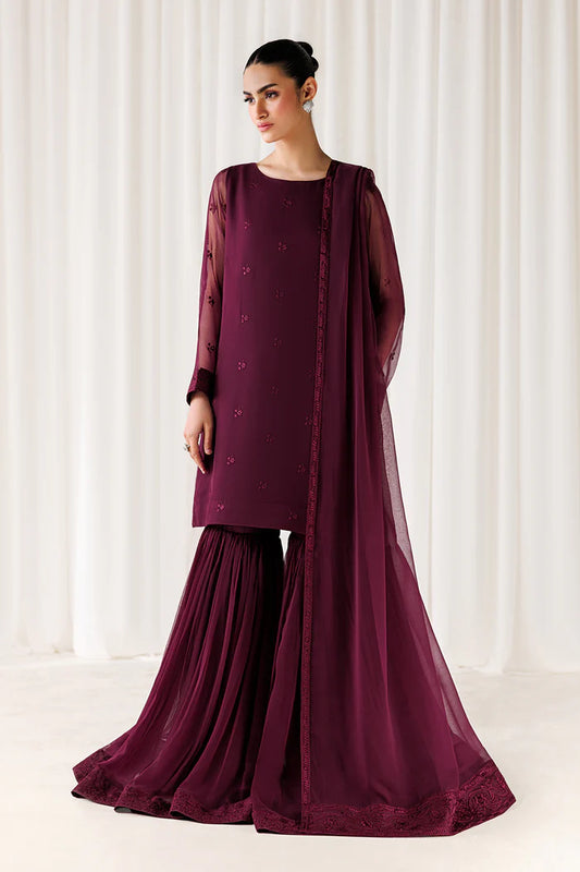PLAIN CHIFFON DUPATTA-114 (PRE-ORDER)