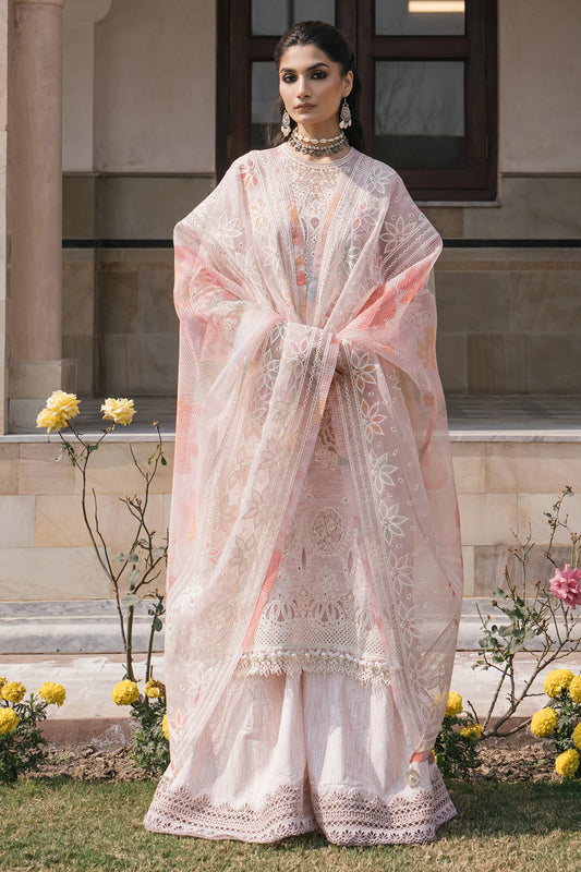 Embroidered Luxury Lawn SL24-D8 (PRE-ORDER)