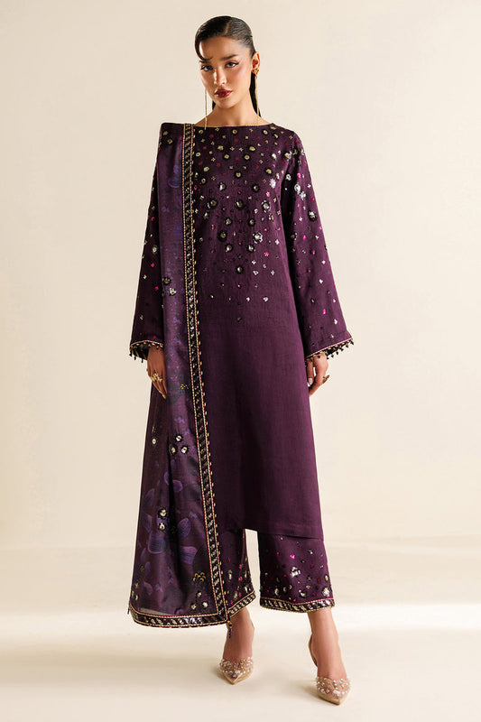 Embroidered Raw Silk UR-7063 (PRE-ORDER)