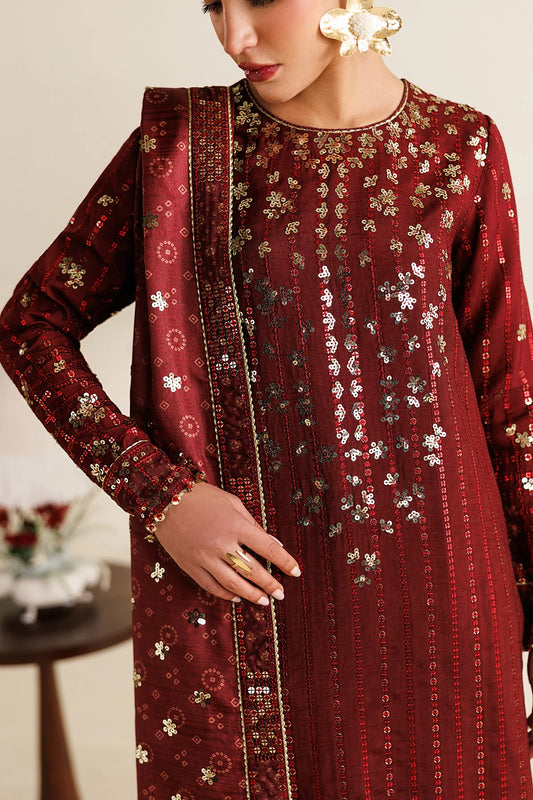 Embroidered Raw Silk UR-7070 (PRE-ORDER)