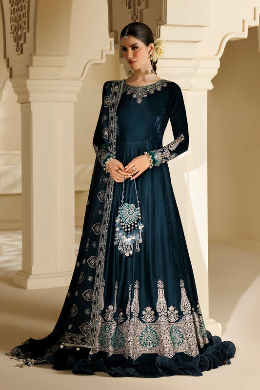 Embroidered Velvet Formal CVF26-D09(Pre-Order)