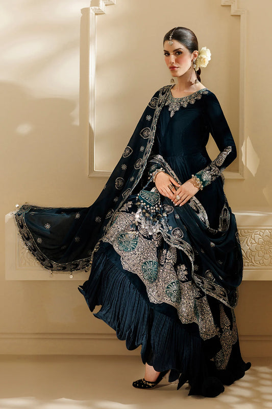Embroidered Velvet Formal CVF26-D09(Pre-Order)