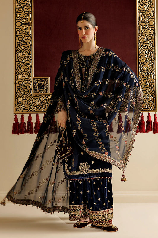 Embroidered Velvet Formal CVF26-D11(Pre-Order)