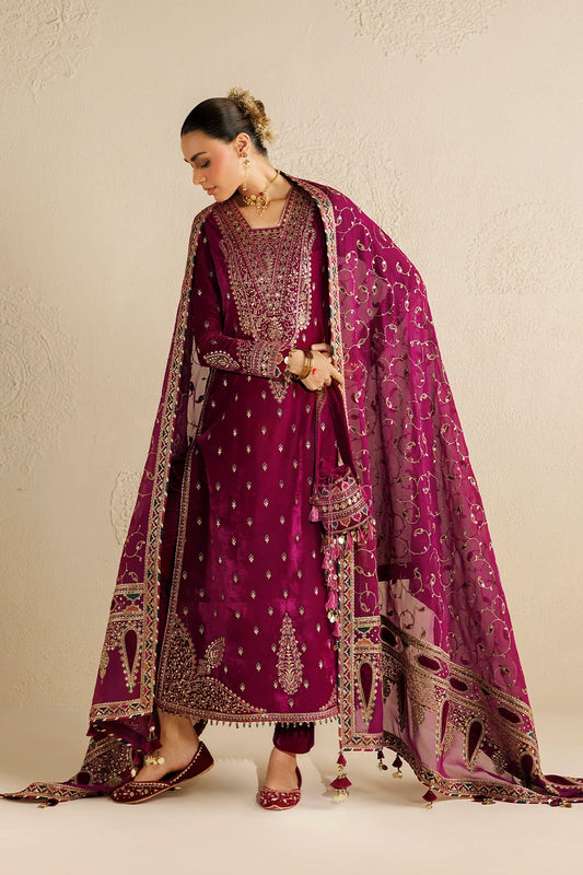 Embroidered Velvet Formal CVF26-D12(Pre-Order)