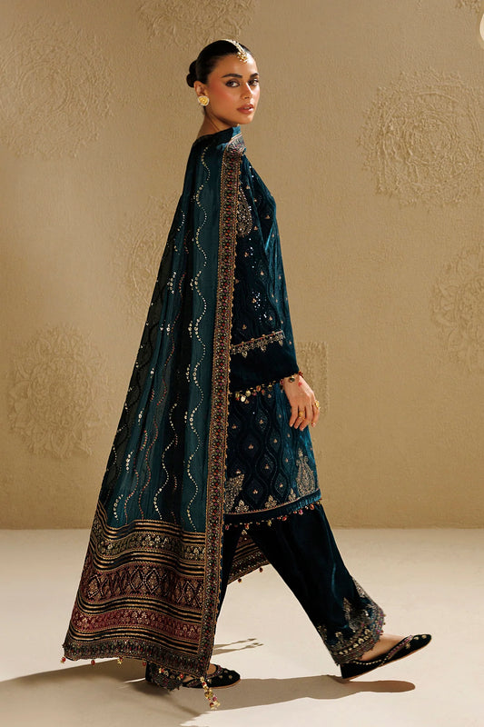 Embroidered Velvet Formal CVF26-D02(Pre-order)
