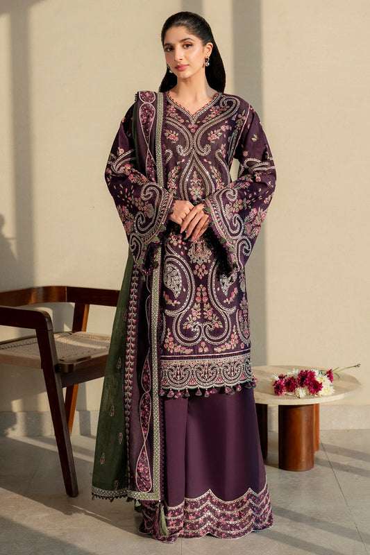 Embroidered Luxury Lawn SL25-D6 (PRE-ORDER)