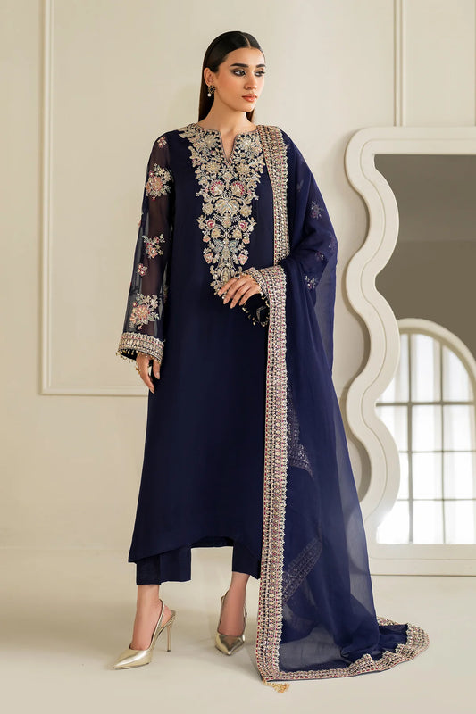 EMBROIDERED CHIFFON PR-1143 (PRE-ORDER)