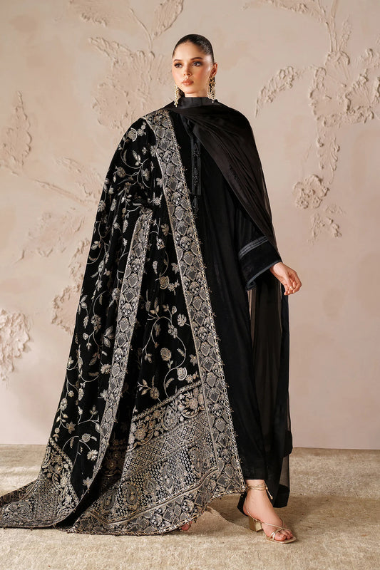 EMBROIDERED VELVET SHAWL VS-57 (PRE-ORDER)