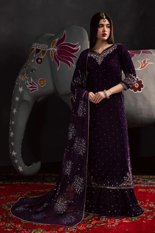 Chamak 3Pc - Velvet Luxe Pret (Pre-Order)