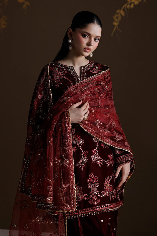 EMBROIDERED VELVET SF-4550(Pre-Order)