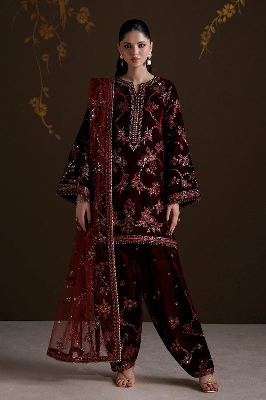 EMBROIDERED VELVET SF-4550(Pre-Order)