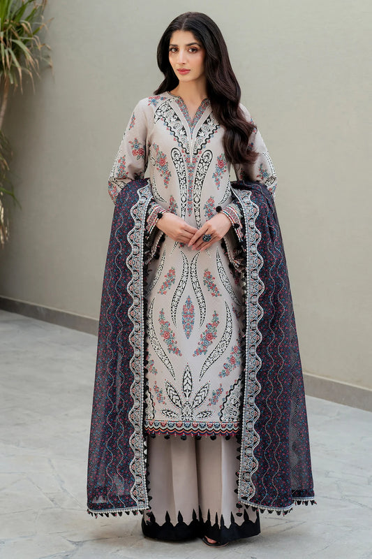 Embroidered Luxury Lawn SL25-D7 (PRE-ORDER)