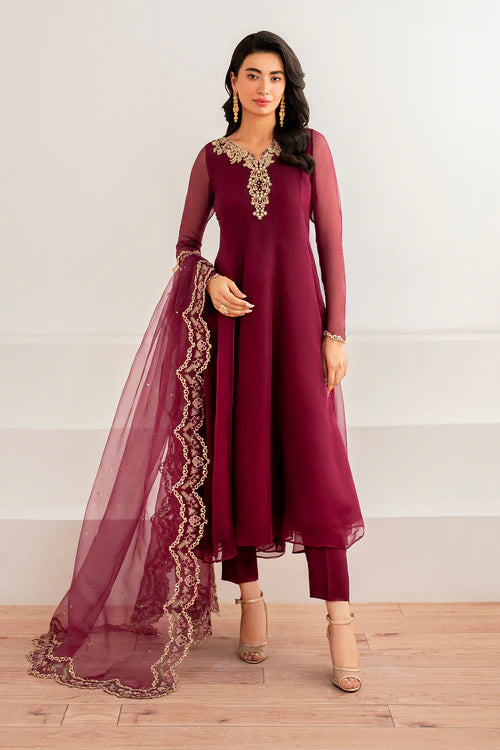 EMBROIDERED CHIFFON PR-996 (PRE-ORDER)